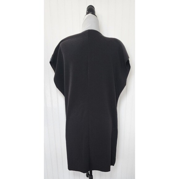 Zara Aztec Metal Tribal Sleeveless Raw Edge Hem Sheath Dress Womens Size XL - Picture 5 of 15